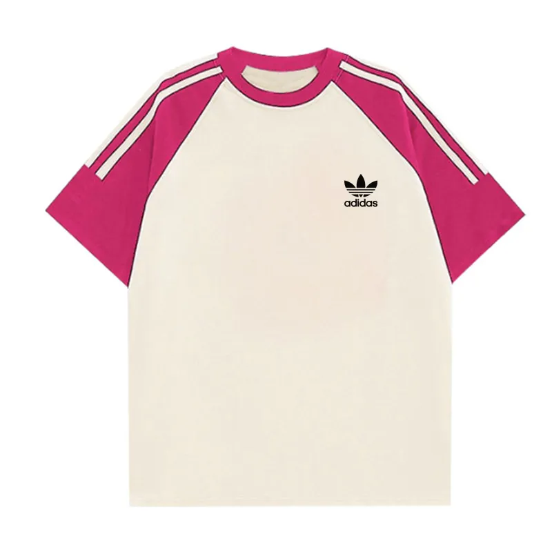 『M-3XL』通気性 アクティブ シンプル 洗練された カラーブロック Tシャツ