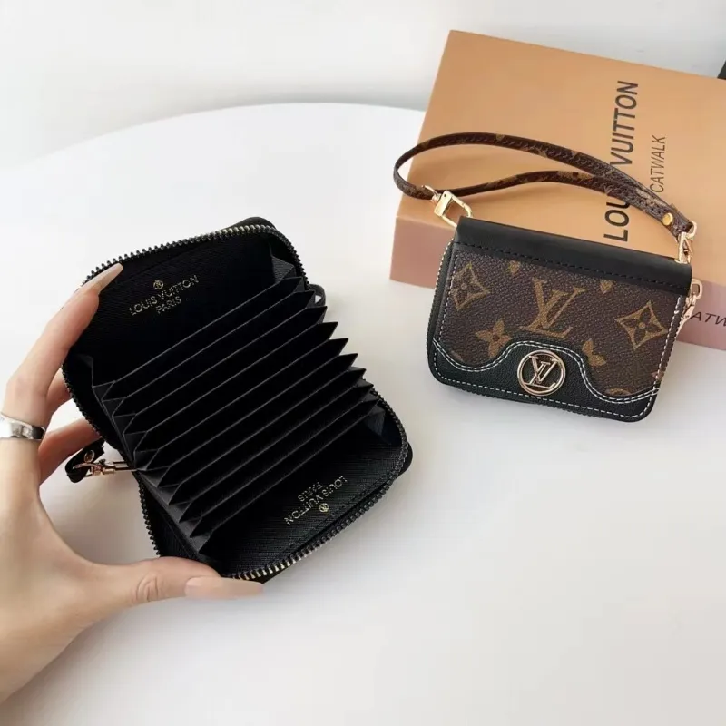 大人らしい 高品質 ユニーク スタイリッシュ クラシック多機能ミニ 財布
