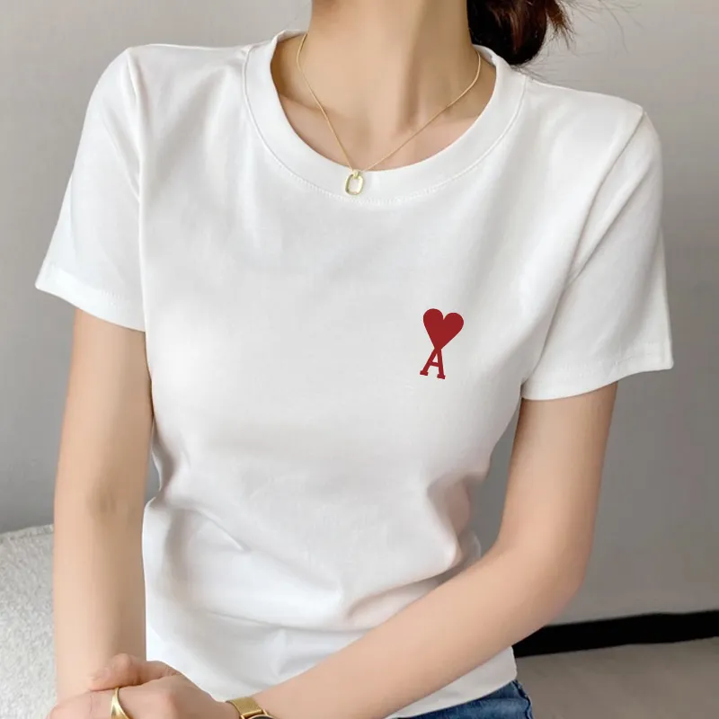 『S-XL』目立つ 着心地良い ファッション 合わせやすい クラシック 正肩Tシャツ