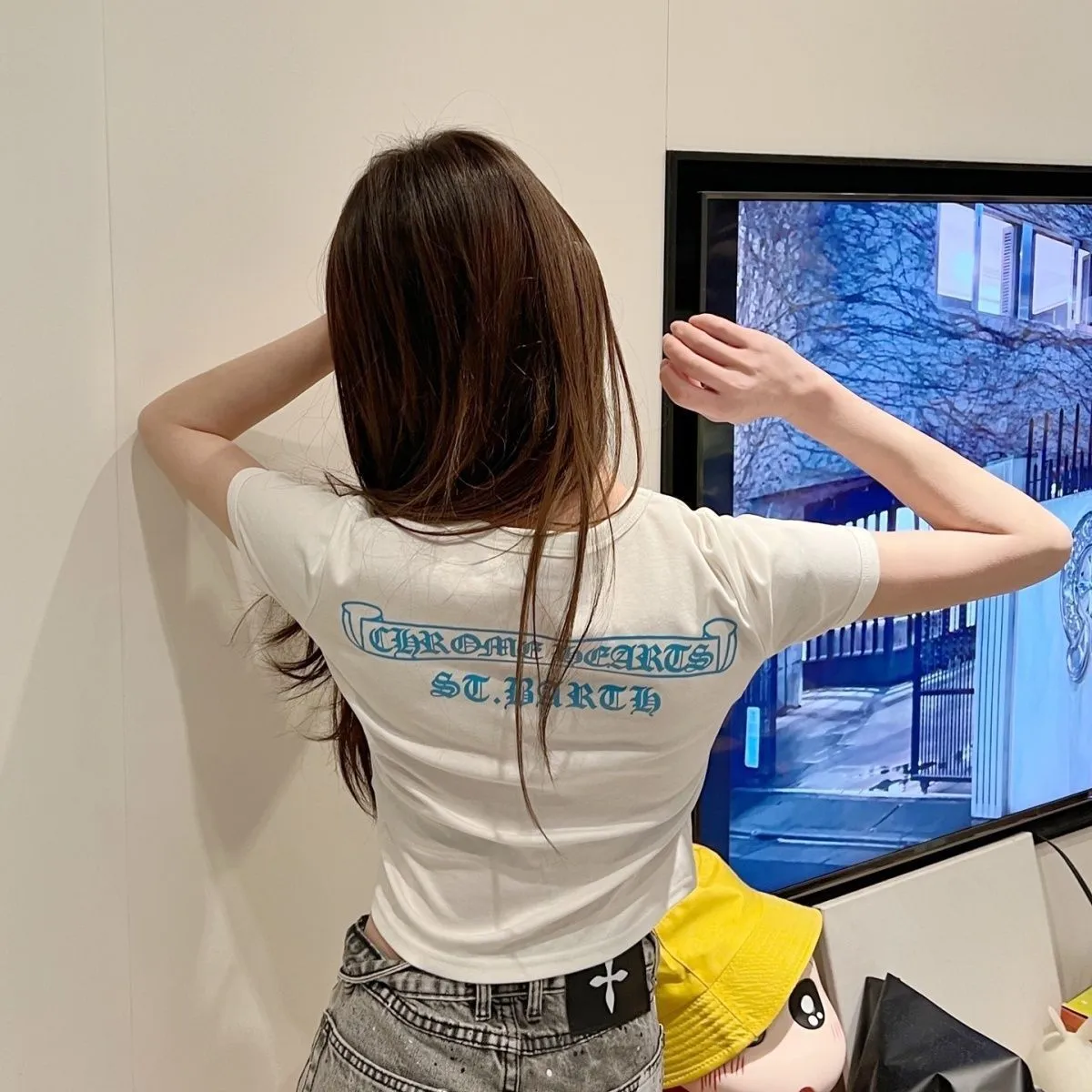 『S-2XL』新作 ストリートブランド サンスクリットプリント レアデザイン セクシーコーデ レディース