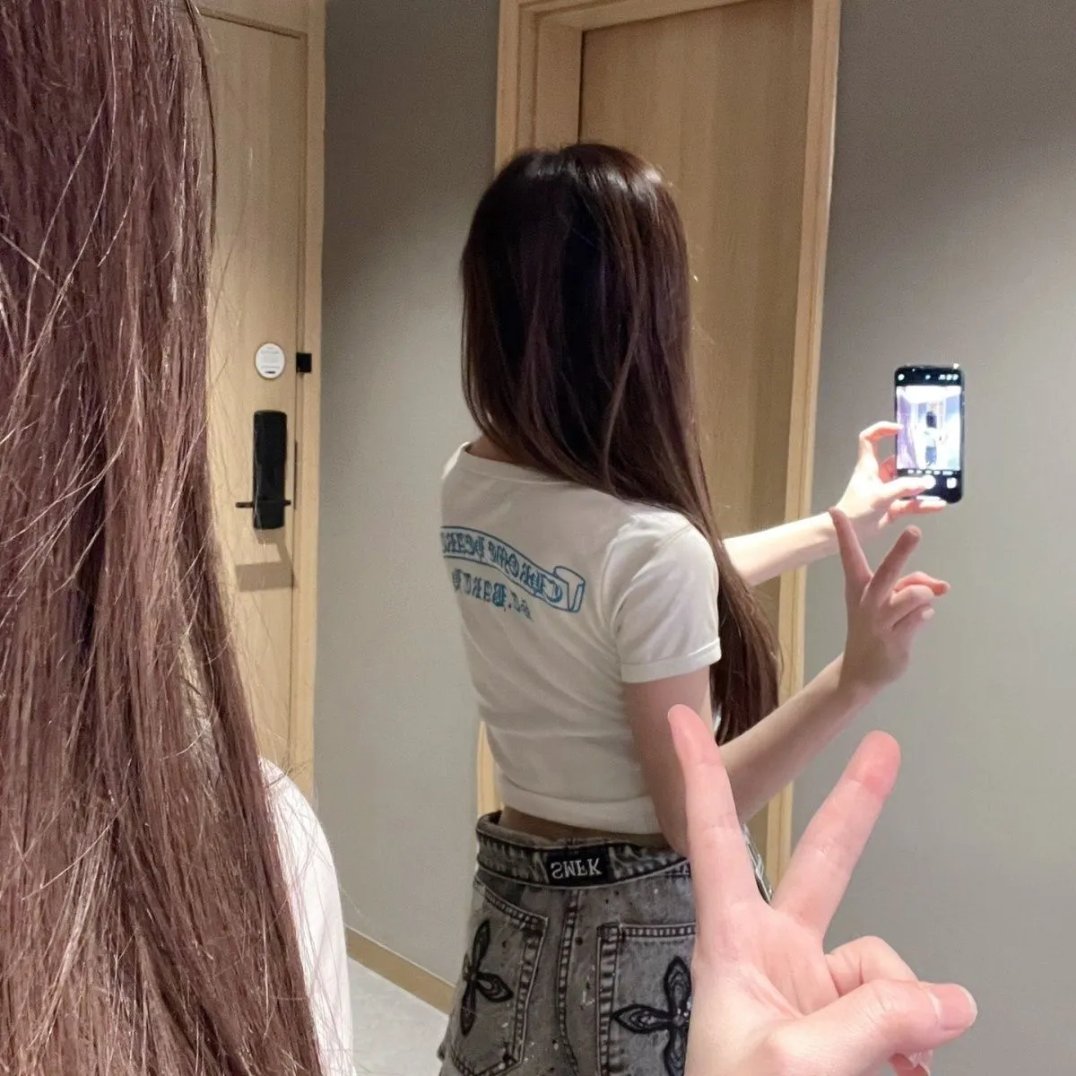 『S-2XL』新作 ストリートブランド サンスクリットプリント レアデザイン セクシーコーデ レディース