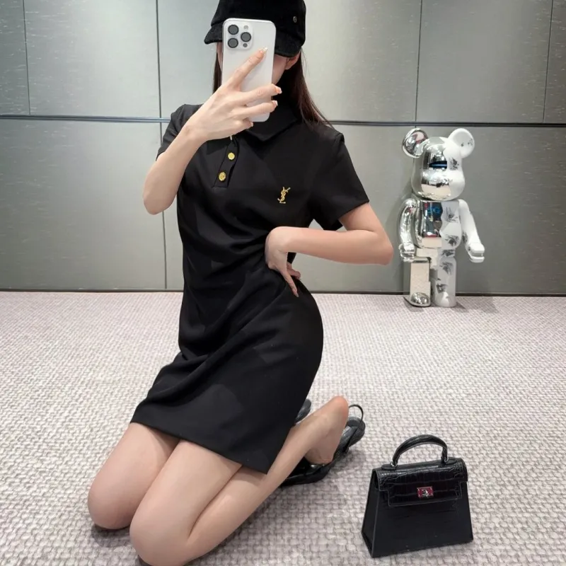 『S-L』気質満点 ファッション シンプル フェミニン エレガント ガーリッシュ ワンピース
