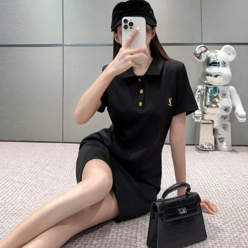 『S-L』気質満点 ファッション シンプル フェミニン エレガント ガーリッシュ ワンピース