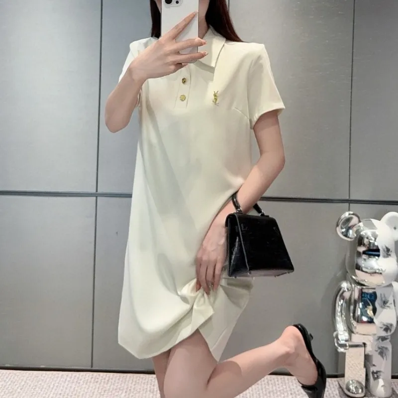 『S-L』気質満点 ファッション シンプル フェミニン エレガント ガーリッシュ ワンピース