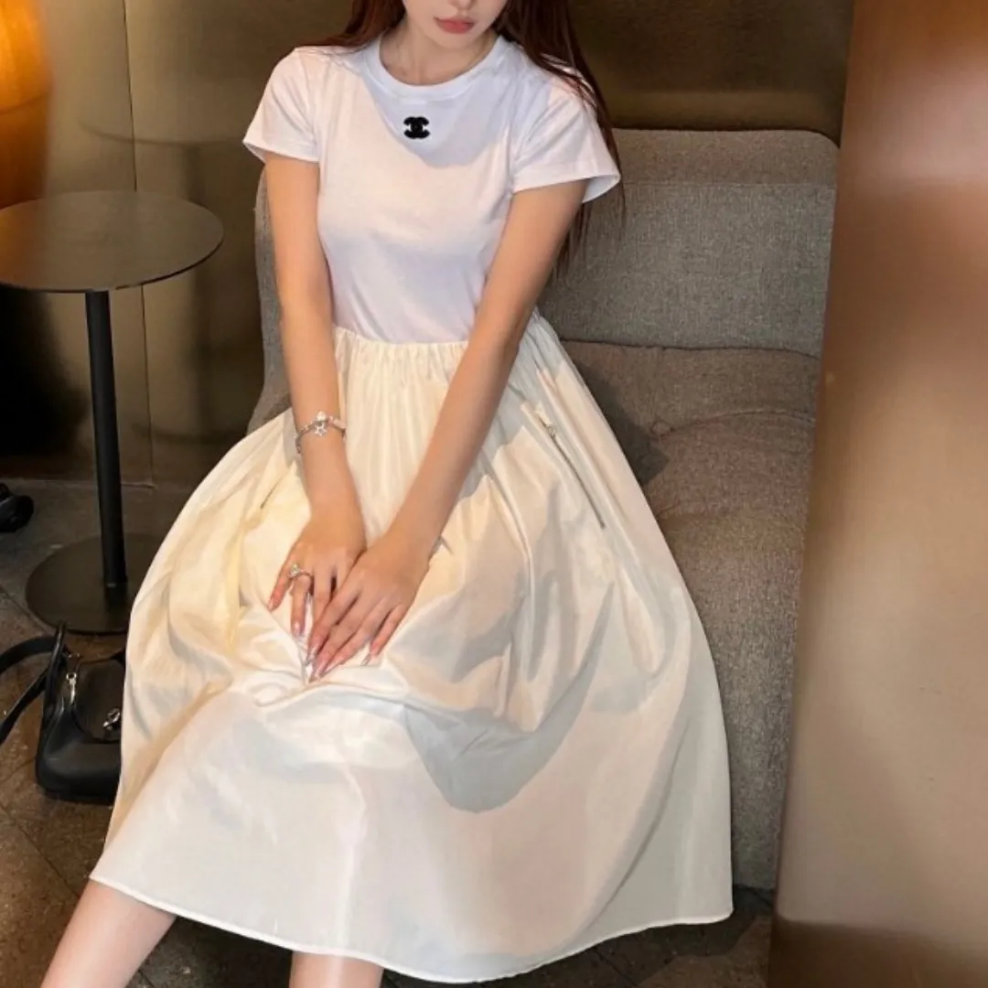『S-L』SNSで話題沸騰 今すぐチェック 見逃すな エレガント フェミニン 夏らしい ワンピース