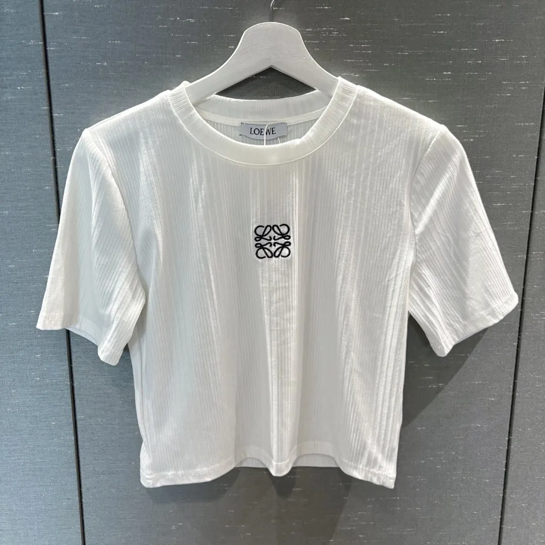 『S-L』おしゃれ クラシック シンプル 活気 小さい丸首 ショート丈 スリム Tシャツ