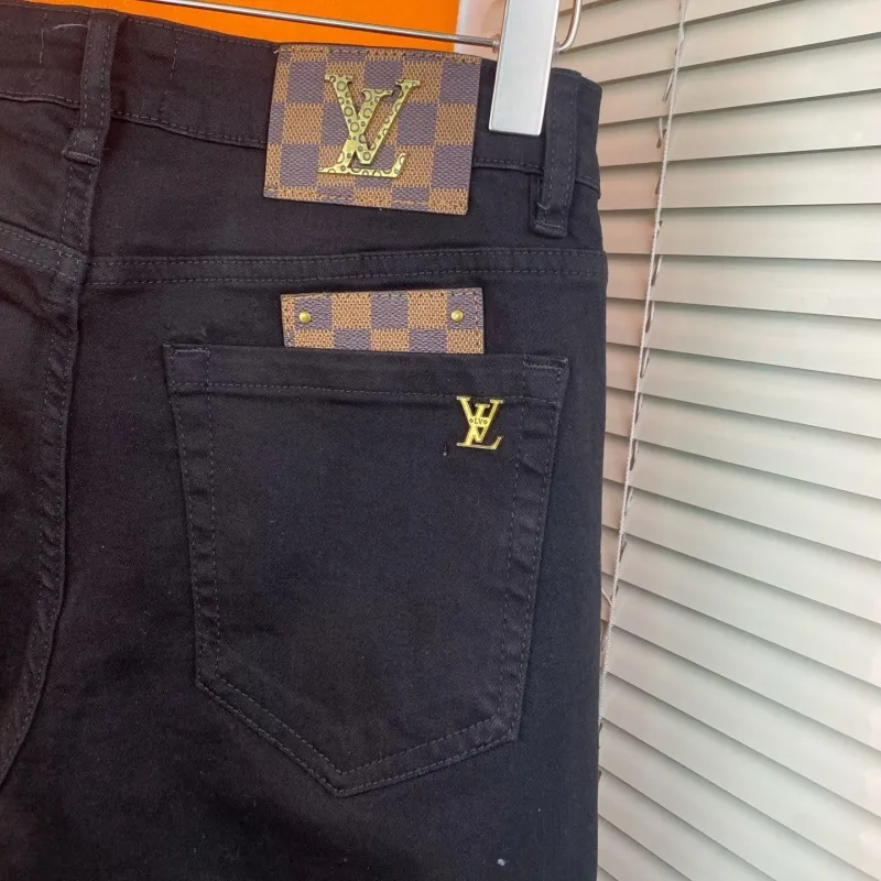 『S-2XL』目立つ  高品質 ファッション シンプル 快適 クラシック 合わせやすい スリムストレートジーンズ