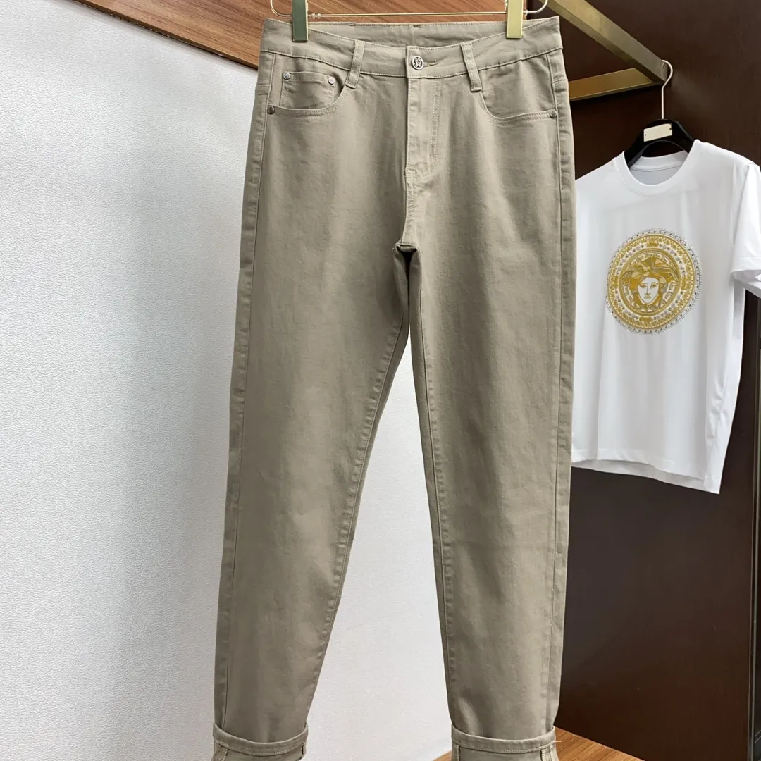 『S-2XL』クラシック 春夏 ウォッシュ加工 メンズ スリムフィット ストレートジーンズ