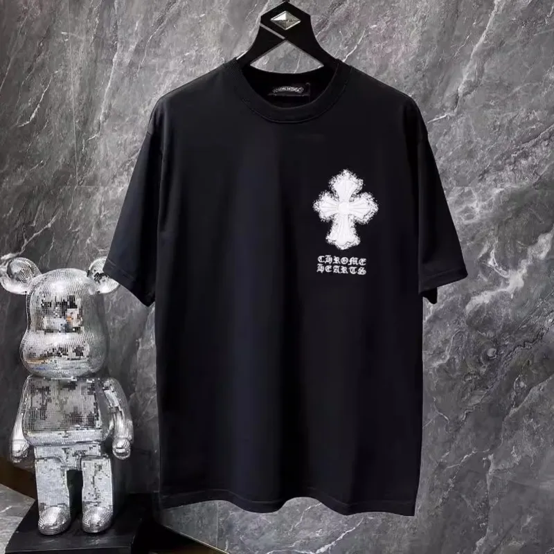 『S-XL』上品 トレンド カジュアル シンプル 快適 クラシック合わせやすい 刺繍Ｔシャツ