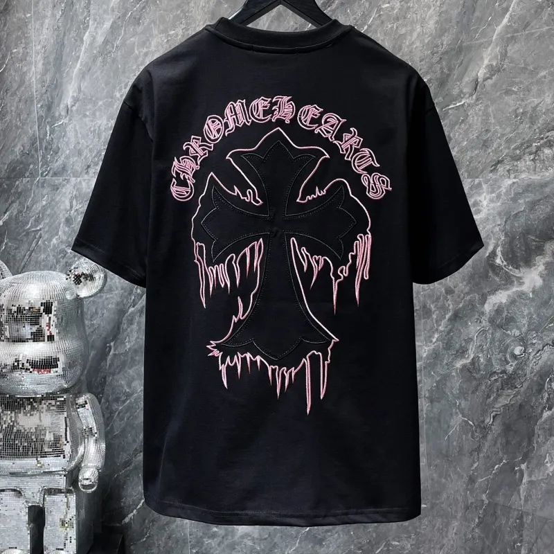 『S-XL』売れ筋 着心地良い ファッション クール シンプル 手触り良くカジュアル 合わせやすい 刺繍Ｔシャツ