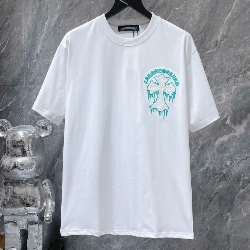 『S-XL』売れ筋 着心地良い ファッション クール シンプル 手触り良くカジュアル 合わせやすい 刺繍Ｔシャツ