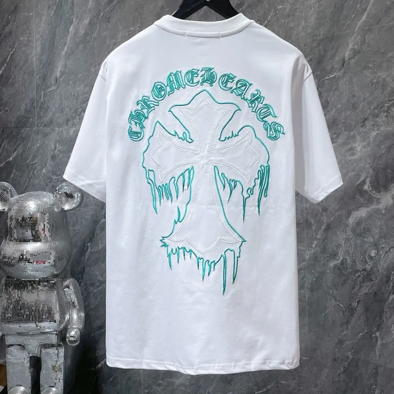 『S-XL』売れ筋 着心地良い ファッション クール シンプル 手触り良くカジュアル 合わせやすい 刺繍Ｔシャツ