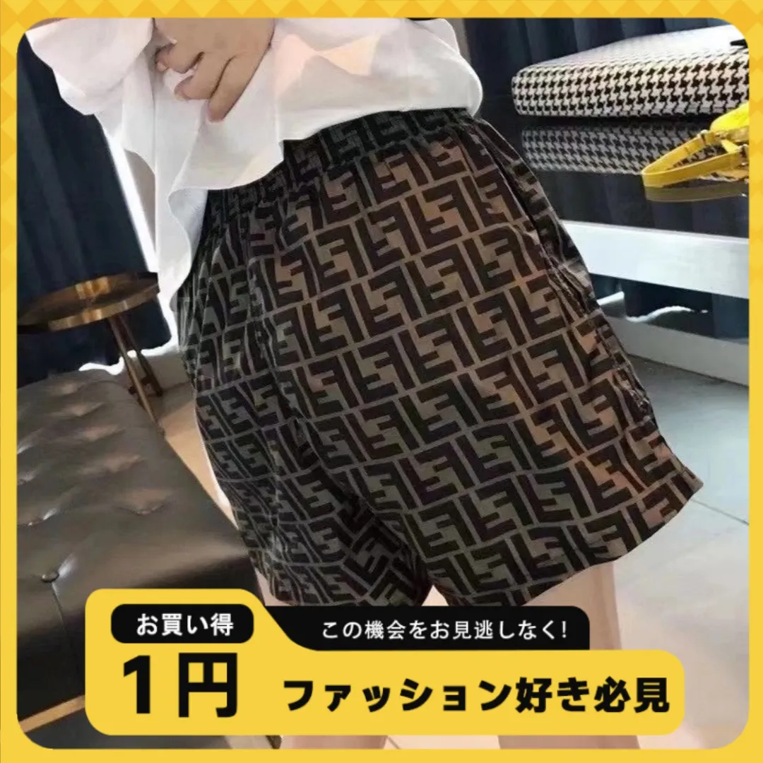 新作 夏 ゆったり ゴムウエスト ギャル ショート丈 スポーツパンツ