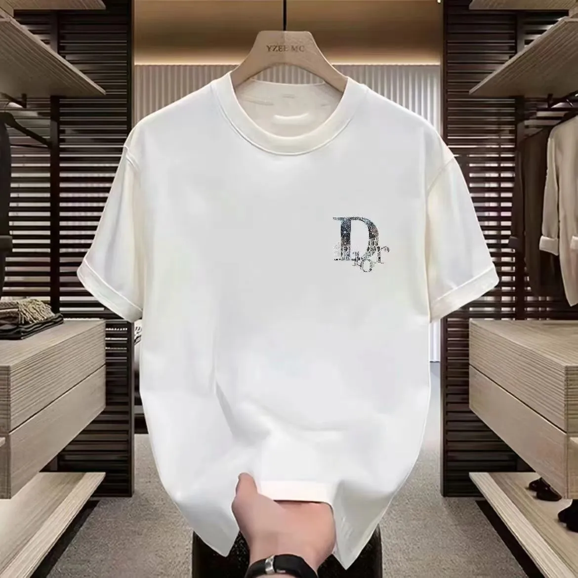 『S-5XL』プチラグジュアリー 高見え インスタ 綿100％ 夏 トレンド スポーツ カジュアル ゆったり 半袖Tシャツ