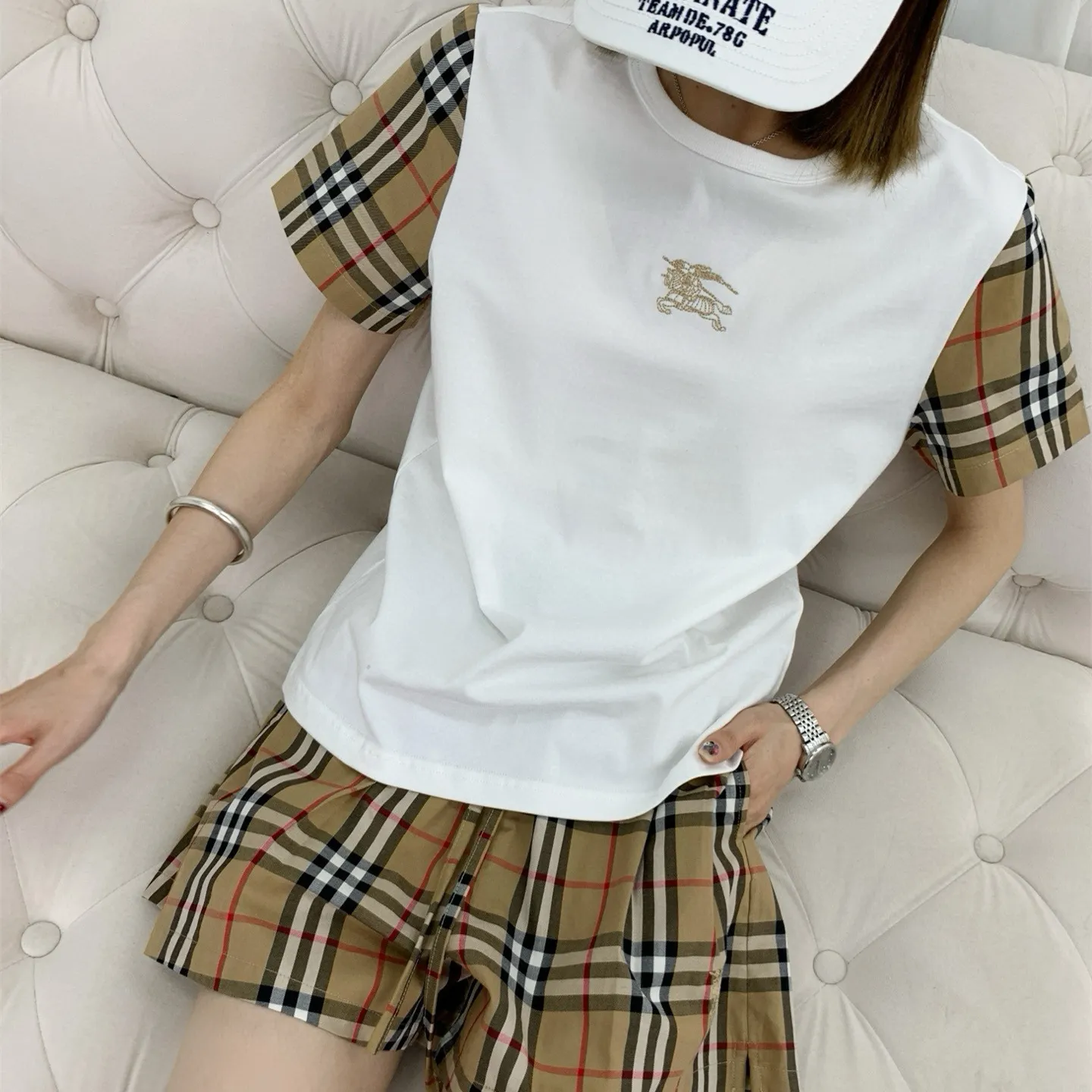『S-L』オススメ 新作 シンプル 上品 ミニマリスト エレガント ディテール 魅力アップ Tシャツ