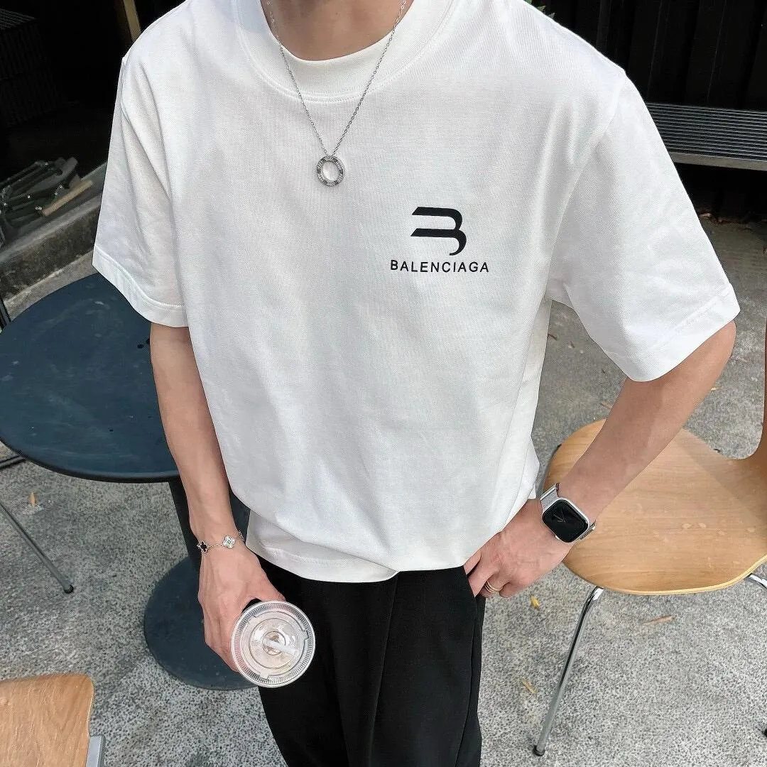 『S-4XL』クリーンな印象 スポーティーなアクセント トレンド感抜群 ヴィンテージ風プリント Tシャツ