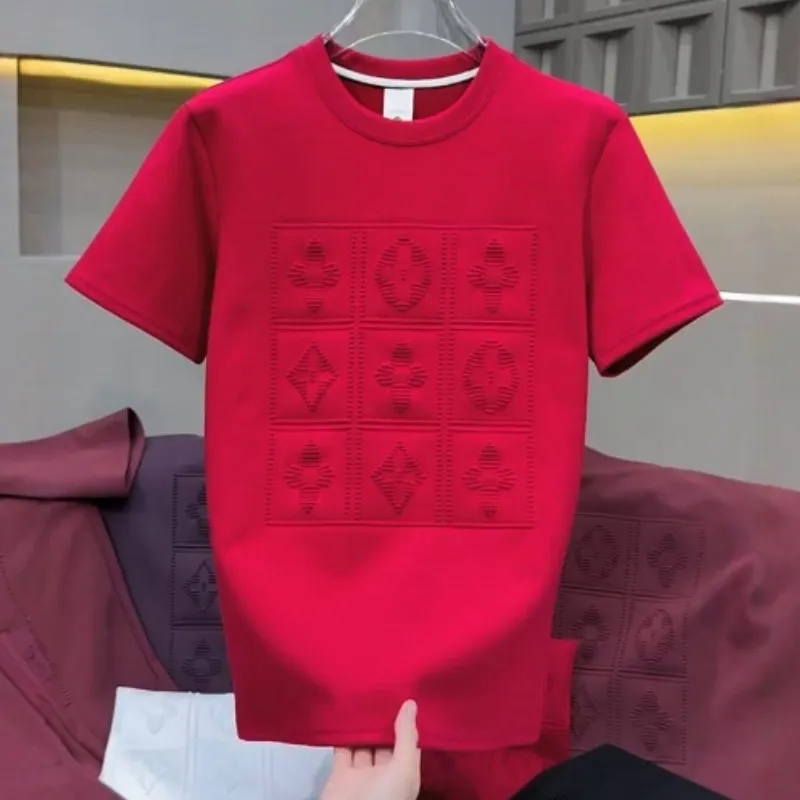 『M-4XL』大人気デザイン 通勤カジュアルにもスタイリッシュな重工レタープリントTシャツ