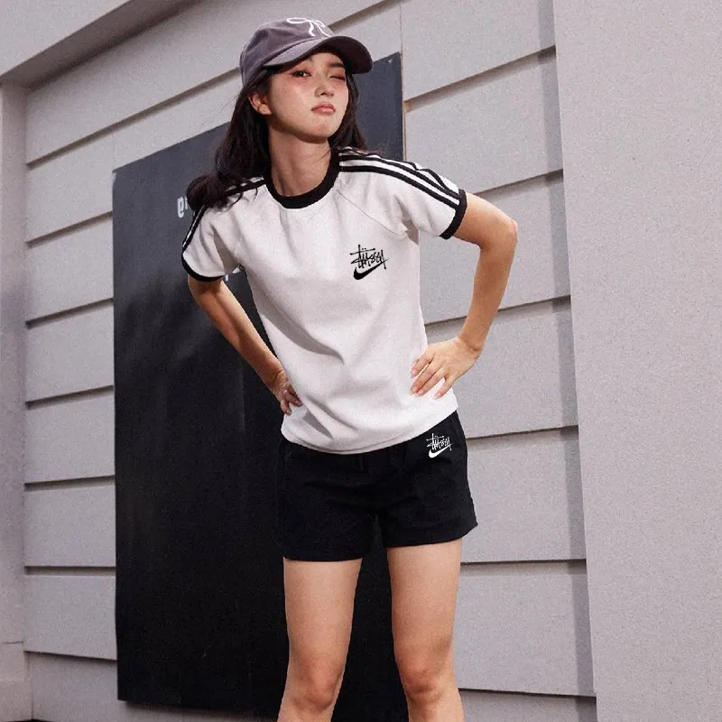 『S-XL』高見えデザイン 大人可愛い インスタ映え間違いなし ガーリッシュ 着心地良い Ｔシャツ
