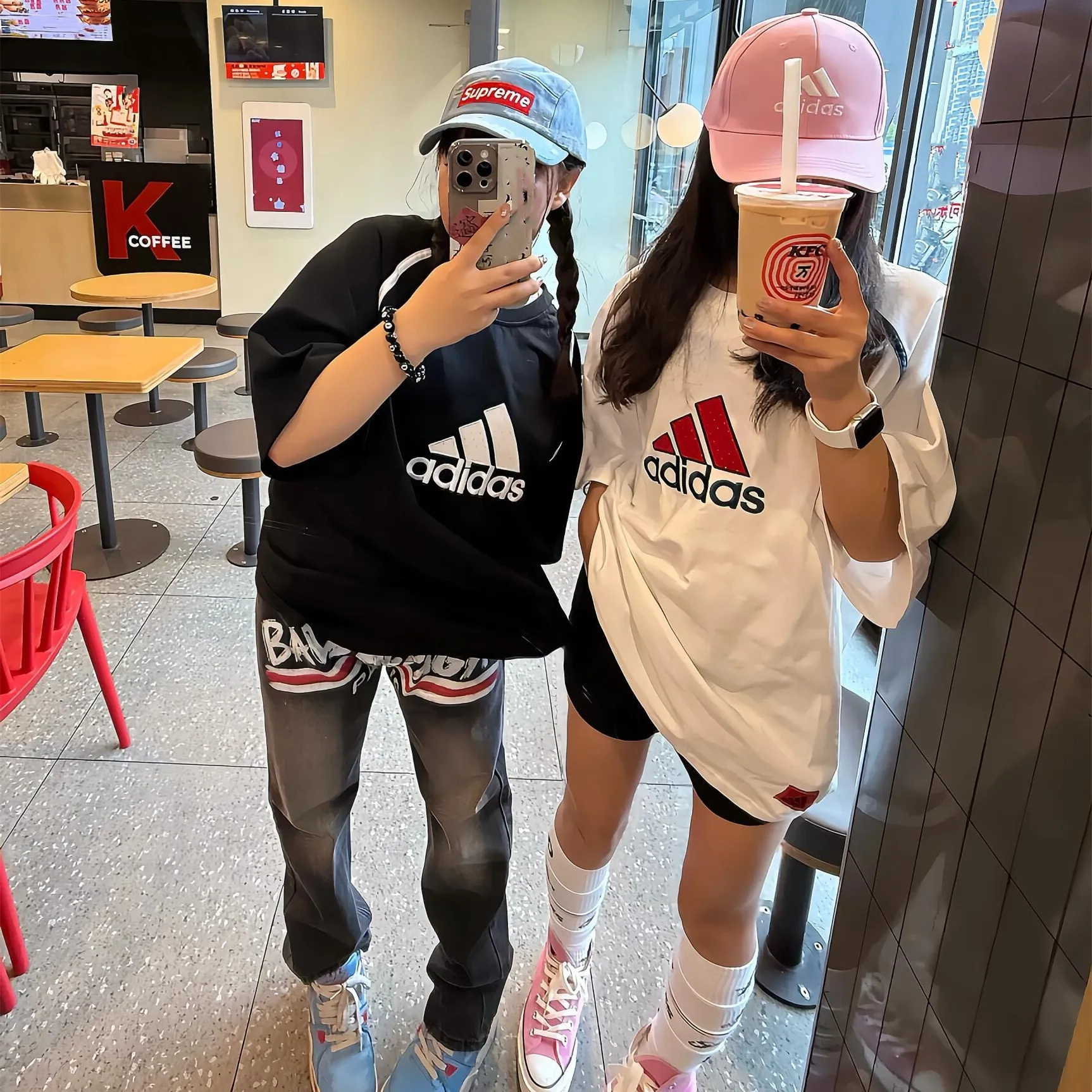 『S-2XL』アメリカン レトロ パッチワーク 綿100% ストリート 通気性 カジュアル 半袖