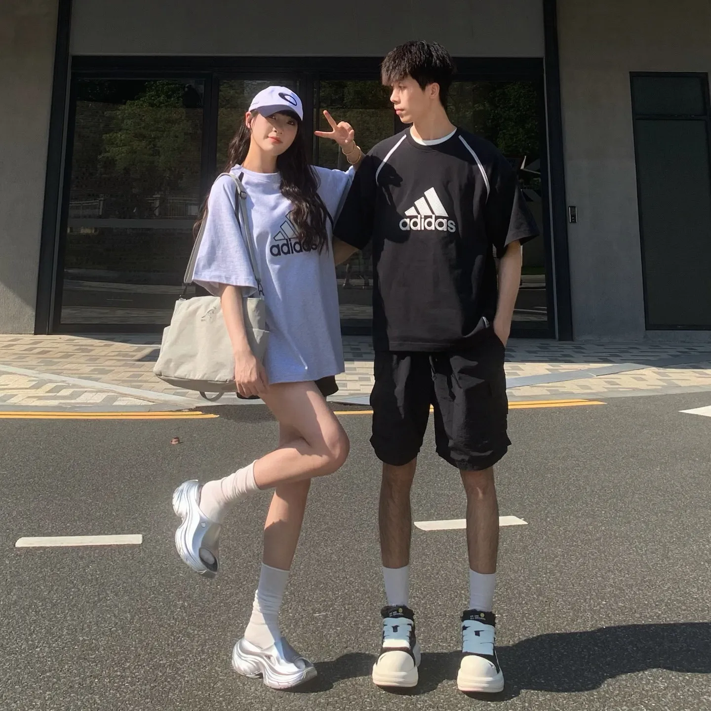『S-2XL』アメリカン レトロ パッチワーク 綿100% ストリート 通気性 カジュアル 半袖