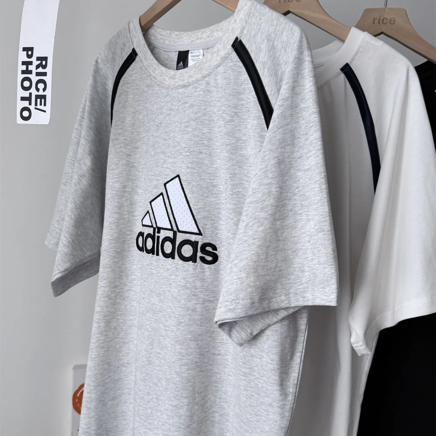 『S-2XL』アメリカン レトロ パッチワーク 綿100% ストリート 通気性 カジュアル 半袖