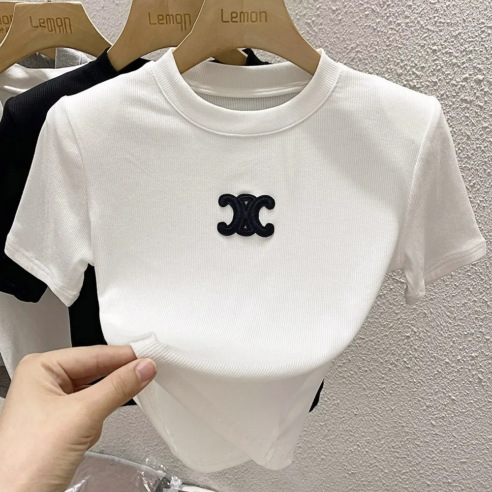 『フリー』今季も大流行 定番カジュアル ゆったり 2カラー ラウンドネック アルファベット  無地 Ｔシャツ