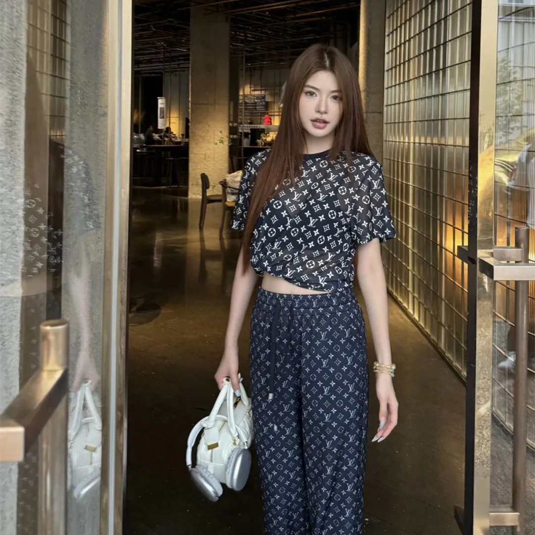 『S-L』シースルー 高級感 柔らかい ストレッチ 快適 プレミアム 上品 浸透プリント メッシュ トップス半袖