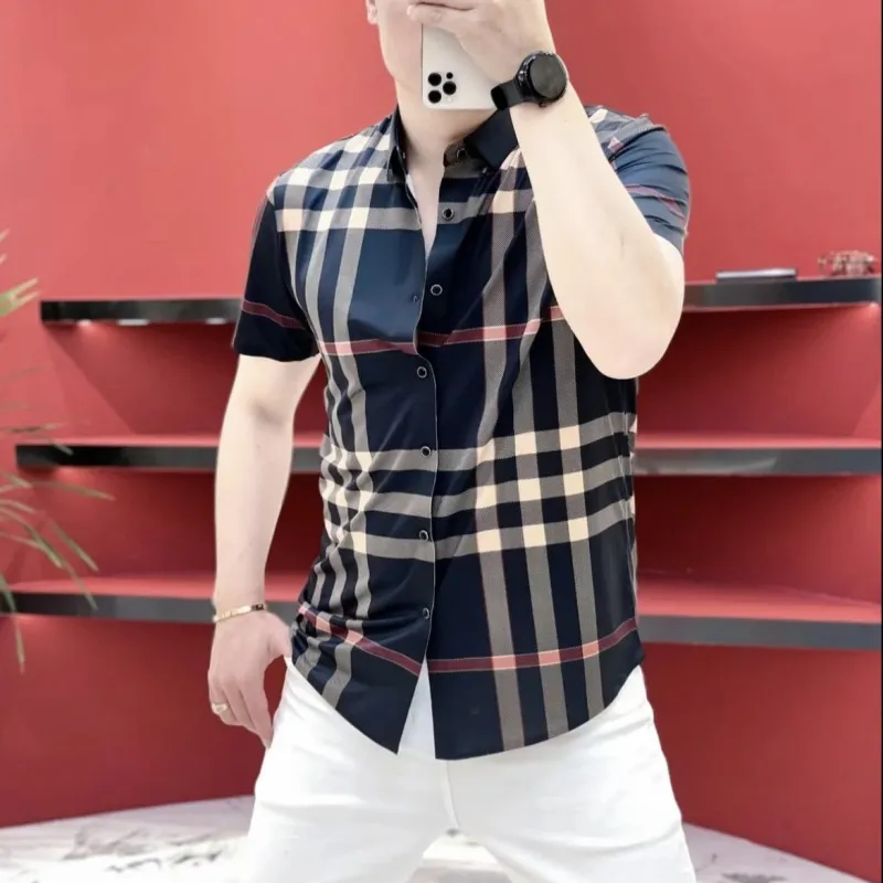 『M-4XL』大人の男性らしさ 高級感あふれる 上品な雰囲気 クラシック 高品質 シャツ