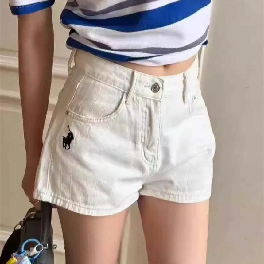 『S-L』大人可愛い 着るだけで特別感 インスタ映え間違いなし 夏 ストレッチ おしゃれ リラックス 快適 刺繍 デニムショーツ