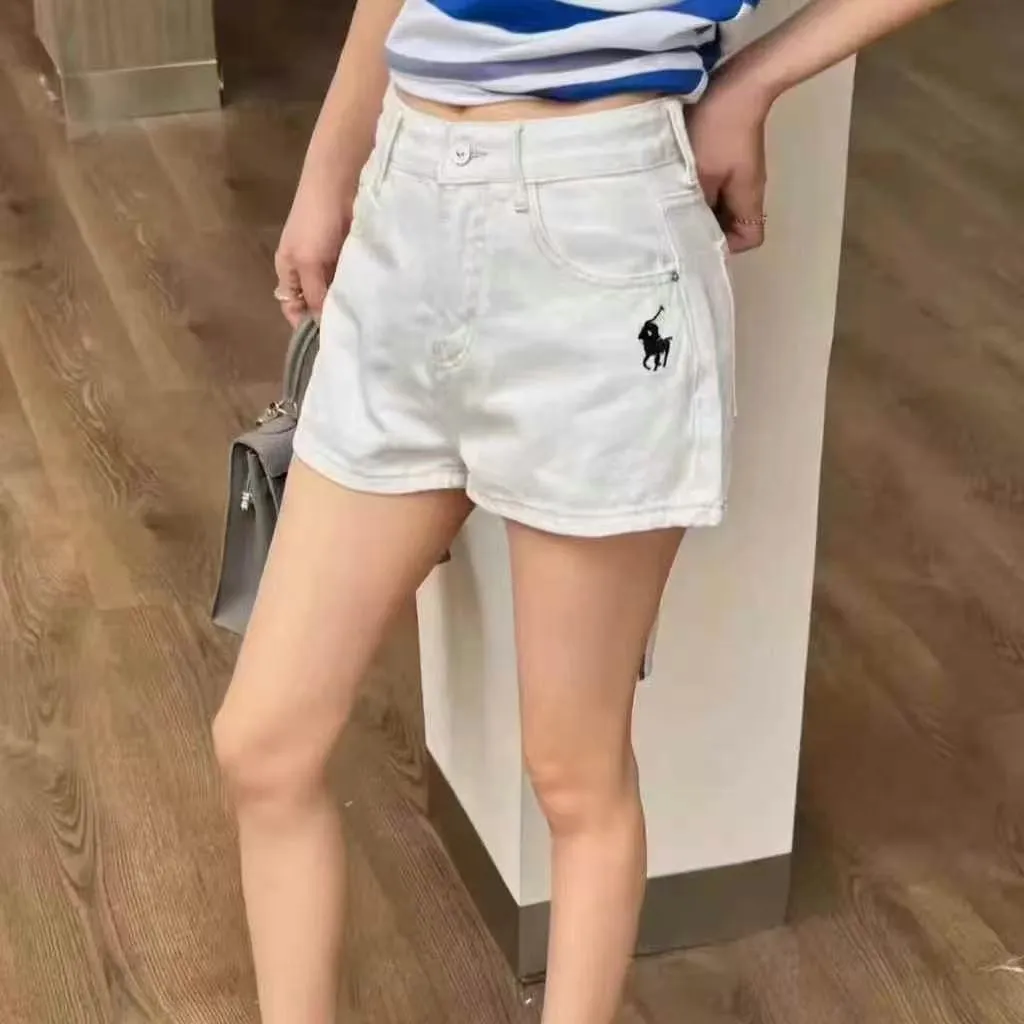 『S-L』大人可愛い 着るだけで特別感 インスタ映え間違いなし 夏 ストレッチ おしゃれ リラックス 快適 刺繍 デニムショーツ