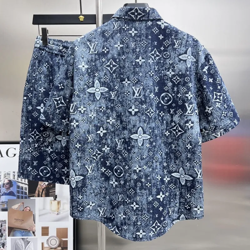 『M-3XL』夏の最強コーデトレンド レトロ クール 着るたび新鮮な着こなし クール夏セットアップ