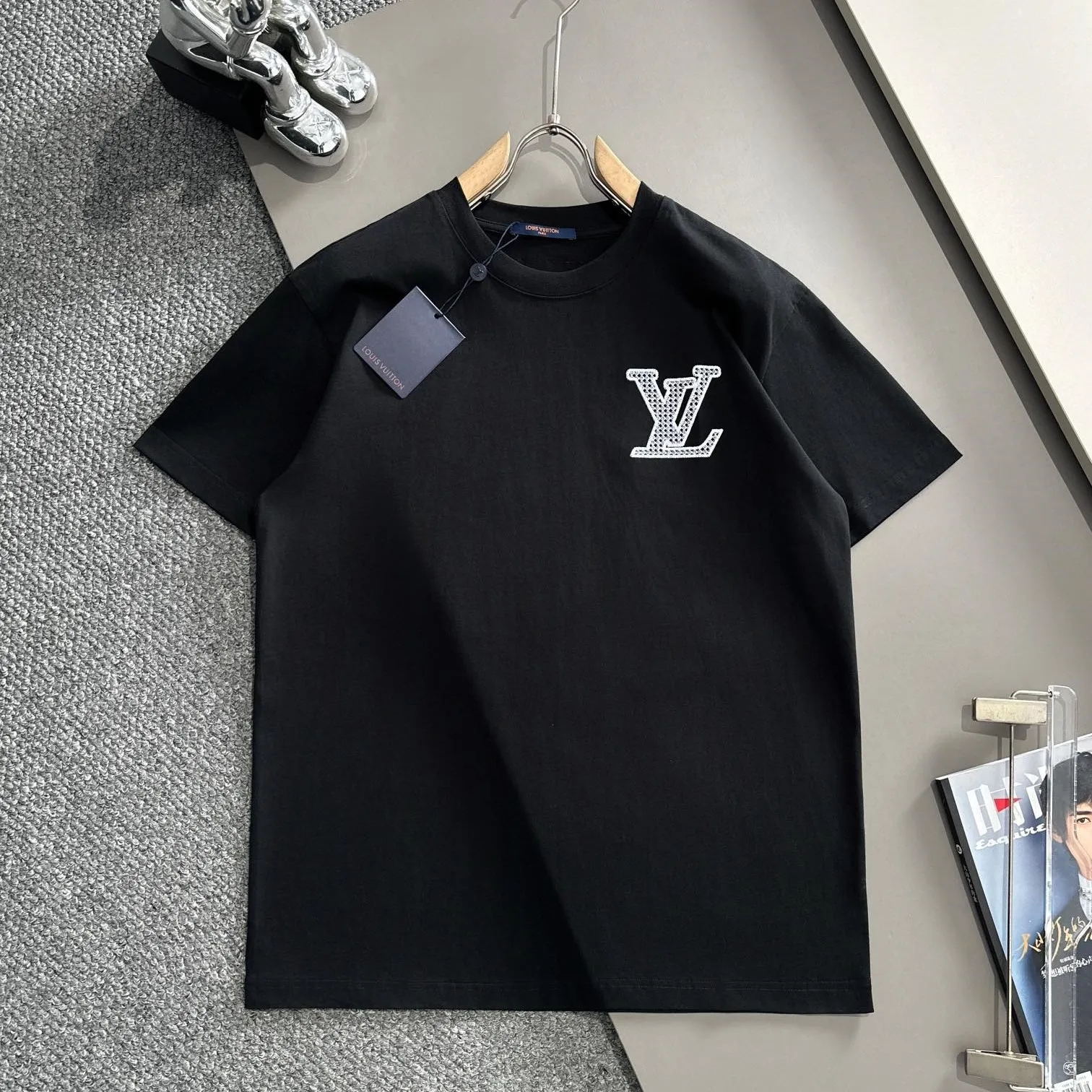 『XS-L』 品質満点 着心地良い 人気爆発 ゆったり ラウンドネック オーバーサイズ Ｔシャツ