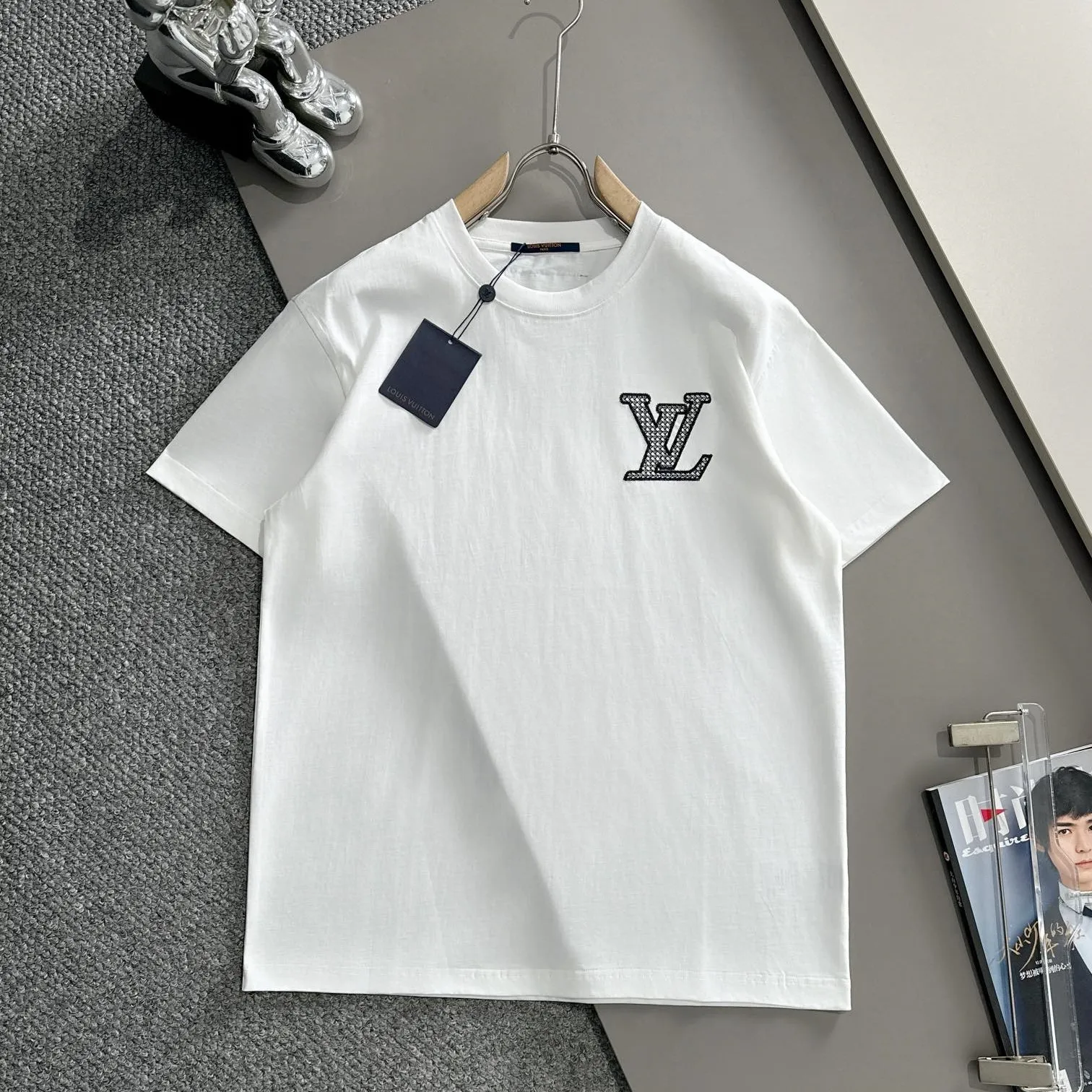 『XS-L』 品質満点 着心地良い 人気爆発 ゆったり ラウンドネック オーバーサイズ Ｔシャツ