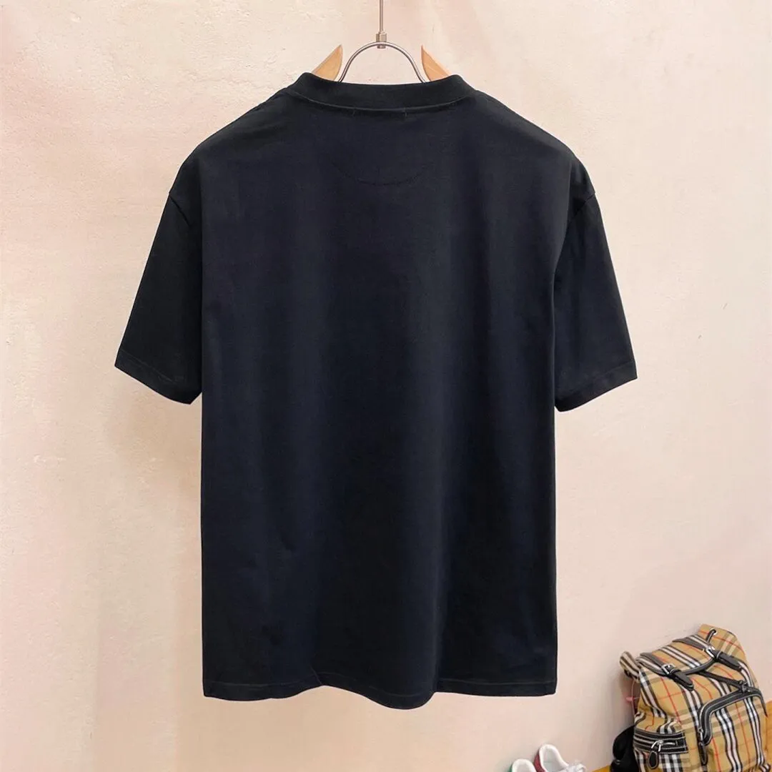 『S-4XL』大好評 着心地良い 今季大流行 高級感 柔らかい スタイリッシュ ミニマリスト 刺繍 Ｔシャツ