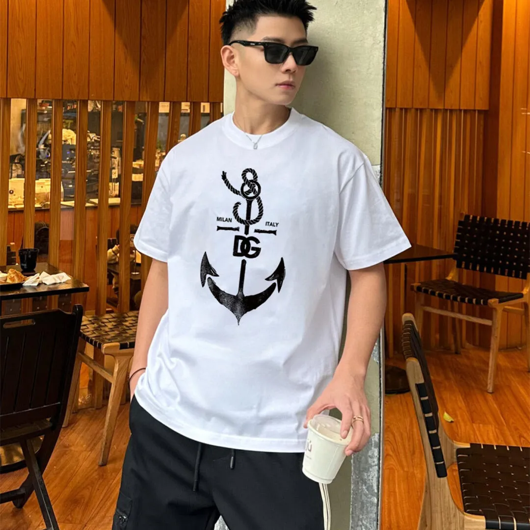 『S-4XLオシャレ度UP プレミアム素材使用 着るだけで特別感 トレンド 夏らしい Ｔシャツ