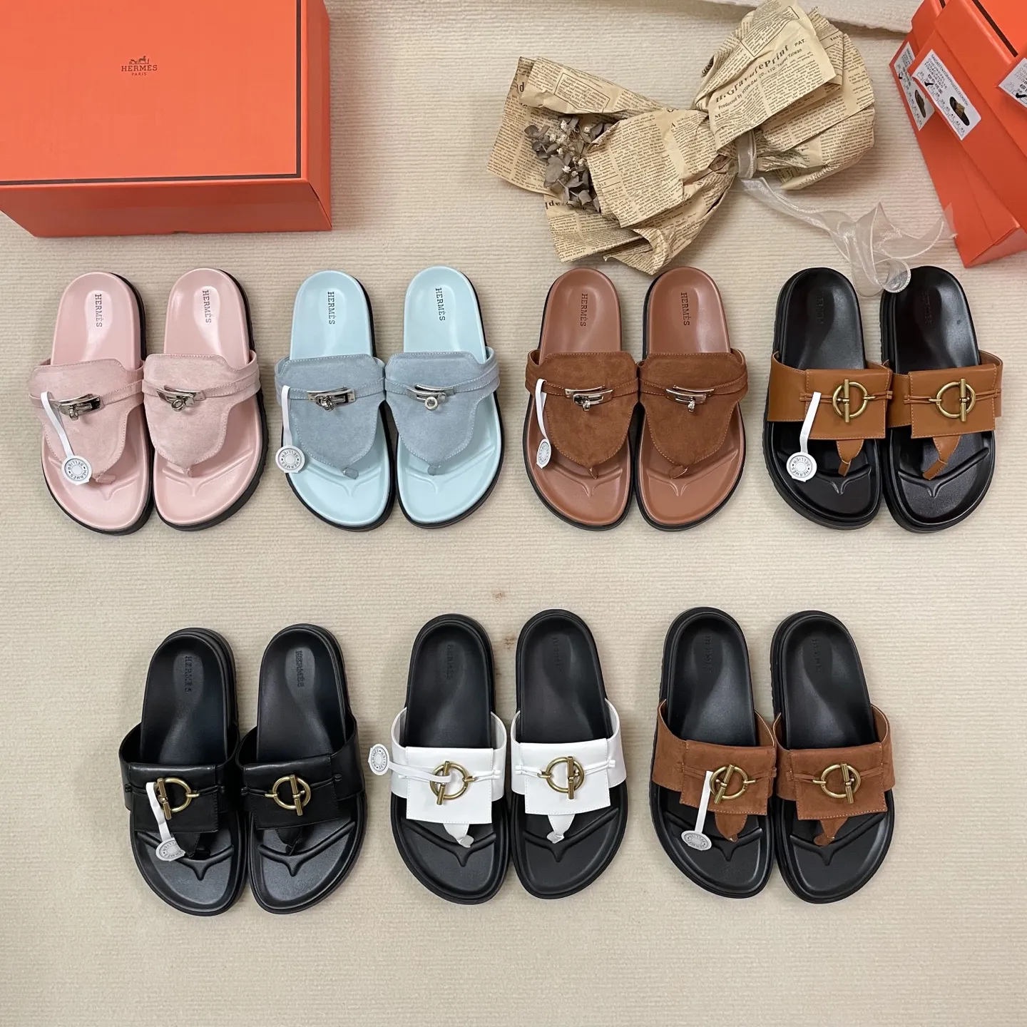 『35-42』夏 軽量 カラフル ドーパミンコーデ おしゃれアイテム サンボタン ビーチサンダル ミュール サンダル