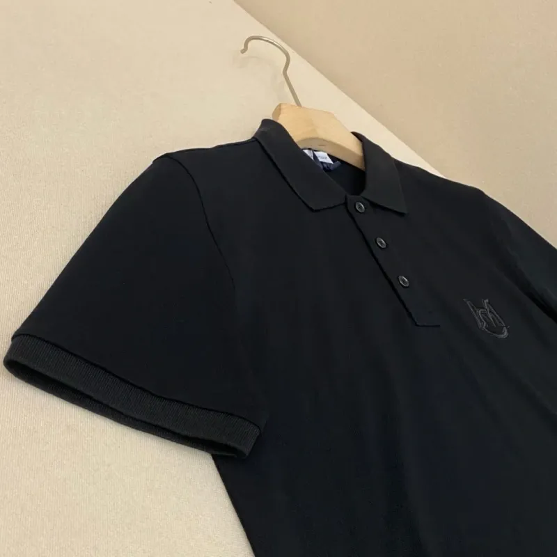 『S-4XL』今季も大流行 若見えデザイン細身シルエットクール 着心地良い 半袖ポロシャツ