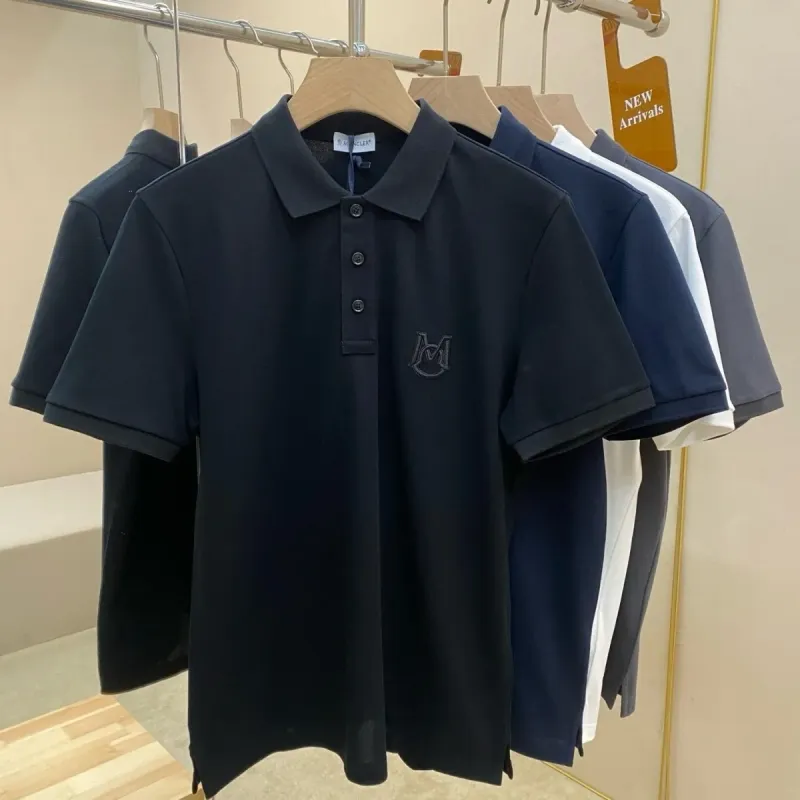 『S-4XL』今季も大流行 若見えデザイン細身シルエットクール 着心地良い 半袖ポロシャツ