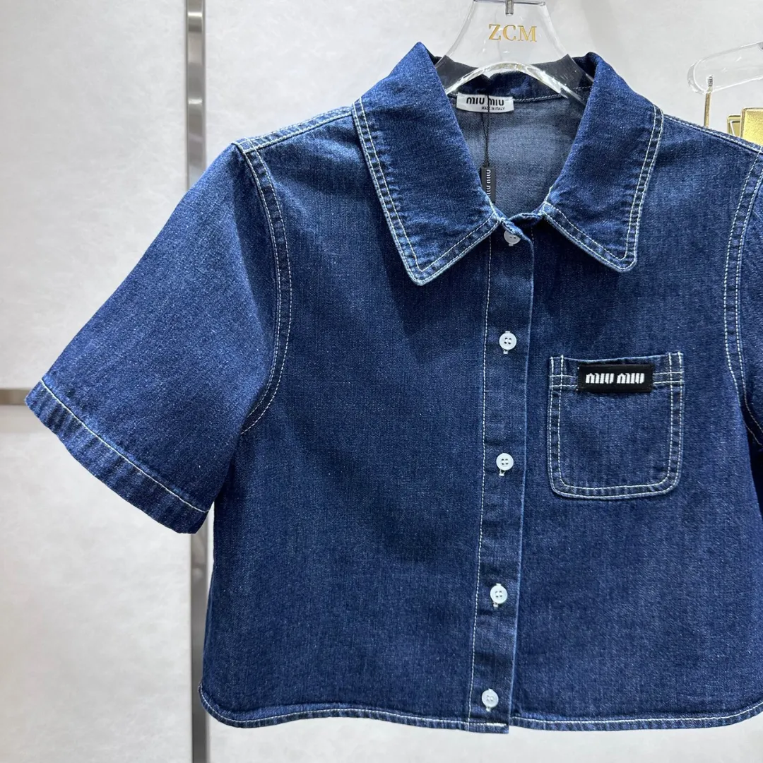 『S-L』おすすめ 大注目 着心地良い カジュアル日常 デニム アルファベット Ｔシャツ+スカート セットアップ