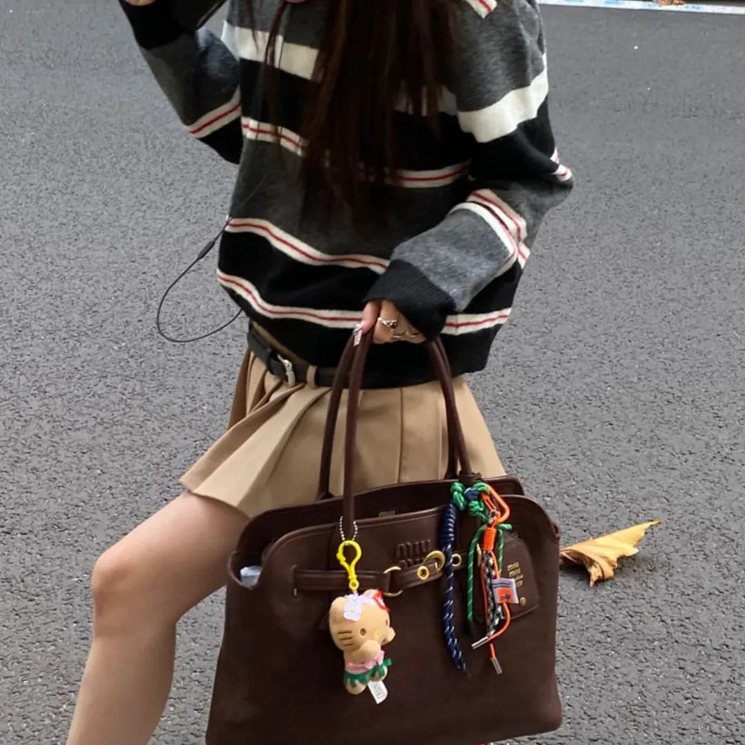 通勤・通学に  大容量 キャンバス 肩掛け トートバッグ