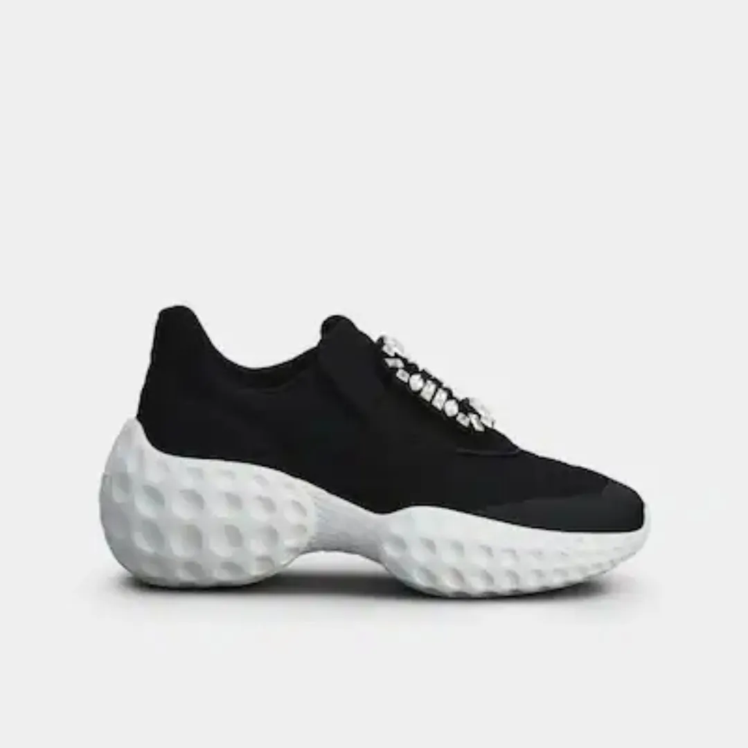 『34-41』シンプルで使いやすい！高級感 2カラー ハイヒール 4.5cm スポーツシューズ