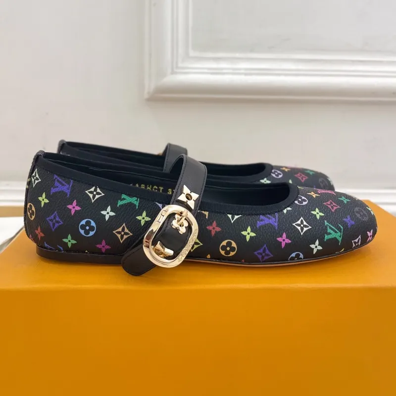 『35-39』LV × 村上隆 芸術的モノグラムと最高級革の邂逅 サンダル