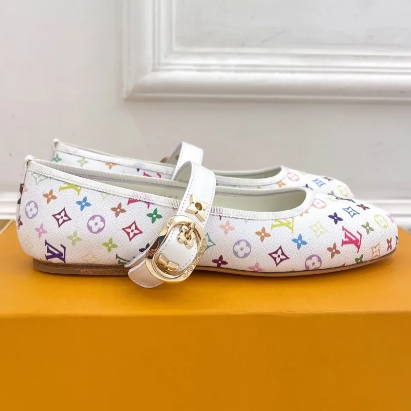 『35-39』LV × 村上隆 芸術的モノグラムと最高級革の邂逅 サンダル