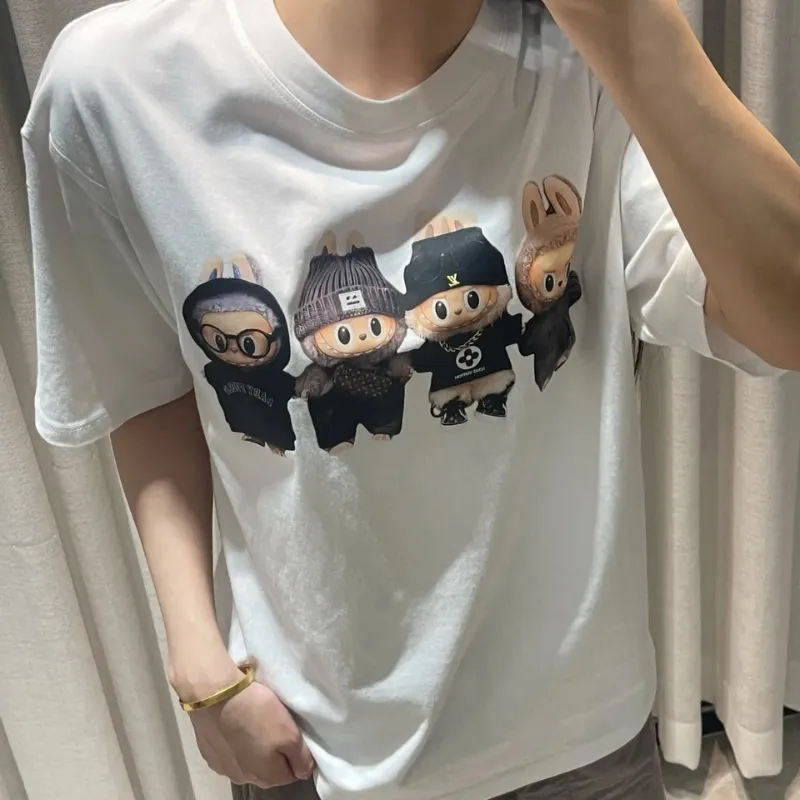 『S-4XL』大人気 着回し最強 取り入れたい トレンド ラウンドネック プルオーバー Tシャツ