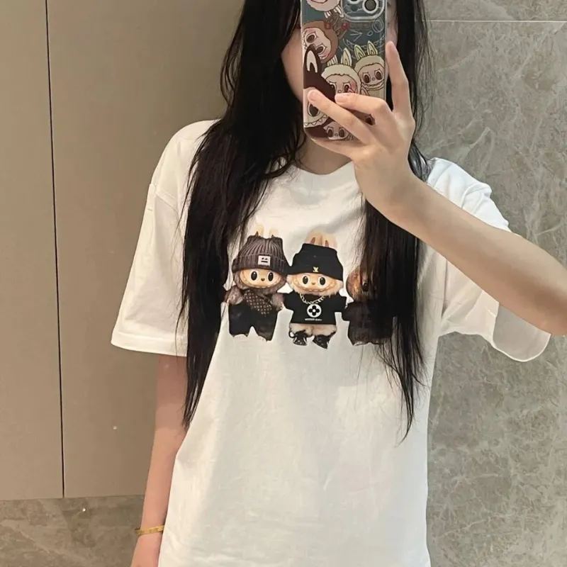 『S-4XL』大人気 着回し最強 取り入れたい トレンド ラウンドネック プルオーバー Tシャツ