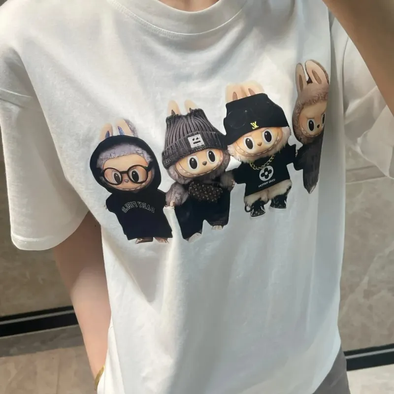 『S-4XL』大人気 着回し最強 取り入れたい トレンド ラウンドネック プルオーバー Tシャツ