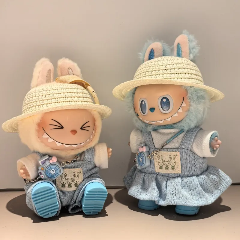 取り入れたい おすすめ ファッション 可愛い 3色選べる labubuぬいぐるみペンダント 服