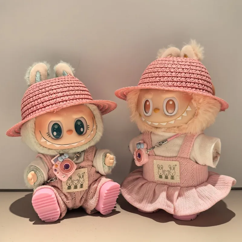 取り入れたい おすすめ ファッション 可愛い 3色選べる labubuぬいぐるみペンダント 服