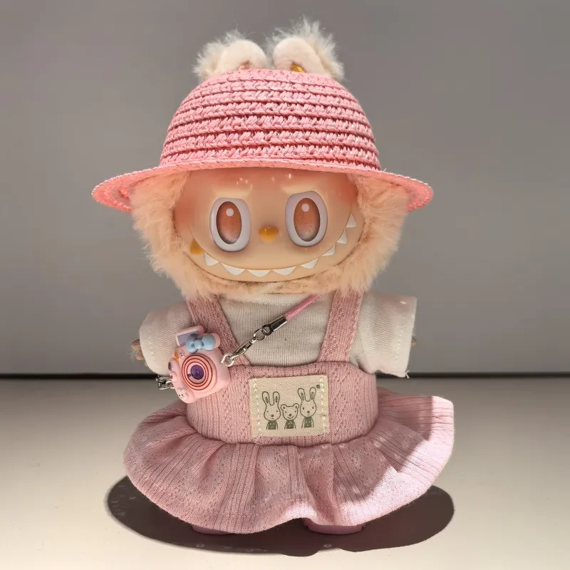 取り入れたい おすすめ ファッション 可愛い 3色選べる labubuぬいぐるみペンダント 服