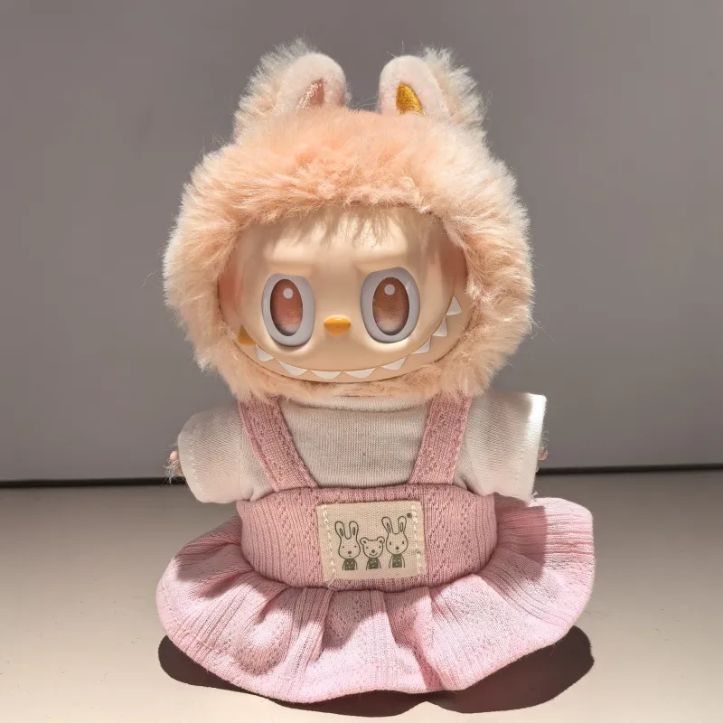 取り入れたい おすすめ ファッション 可愛い 3色選べる labubuぬいぐるみペンダント 服